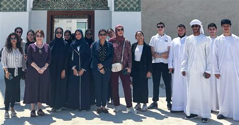 ADSM Students Explore UAE Heritage At Qasr Al Hosn With Dr Zainab