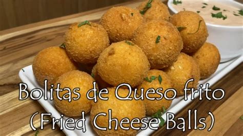 Bolitas De Queso Gouda Fritas Gouda Fried Cheese Balls YouTube