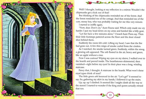 Walt Disney Book Scans Sleeping Beauty My Side Of The Story English Version ★ Walt Disney