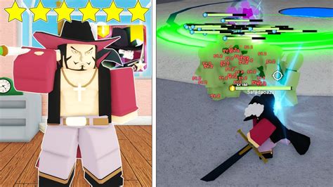 Mihawk Lvl M Ximo Fazendo Raid No Anime Warriors Roblox Youtube