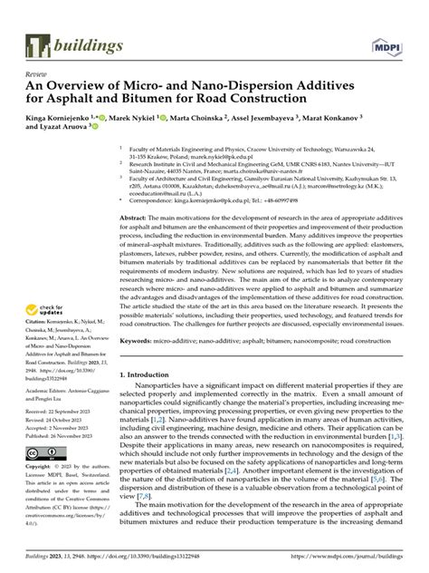 An Overview of Micro- And Nano | PDF | Nanoparticle | Nanocomposite