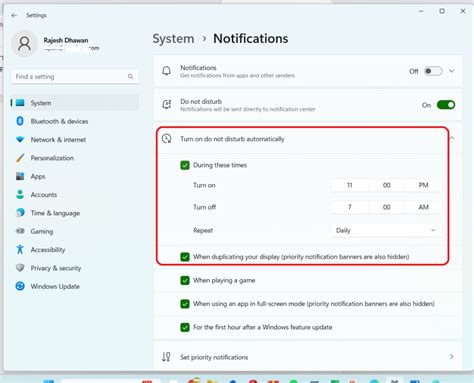 How To Enable Do Not Disturb For Notifications In Windows 11 TECHEPAGES