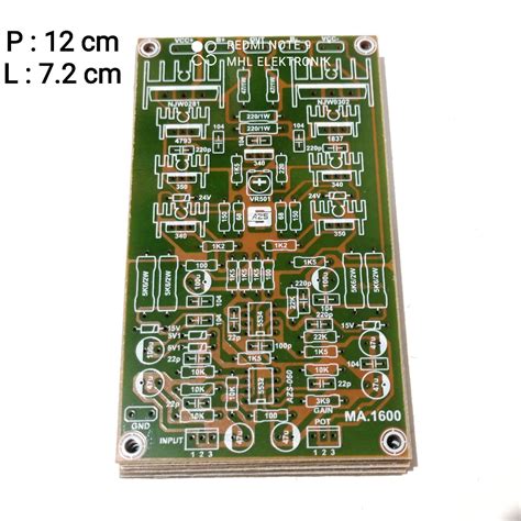 Jual Pcb Power Clone Built Up Studio Due Ma Clarity Ma