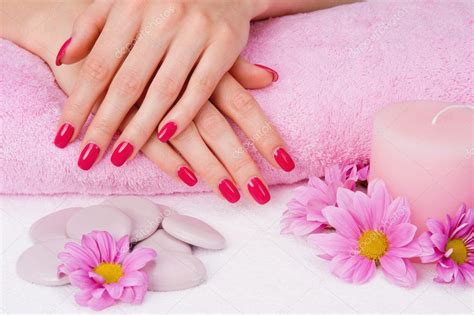 Spa Manicure Stock Photo Zoiakostina