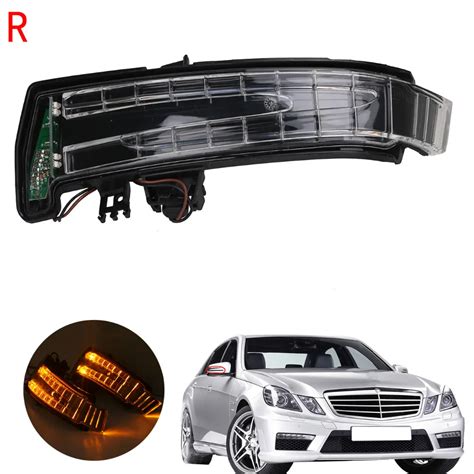 Right Led Rearview Side Mirror Indicator Turn Signal Light For Mercedes