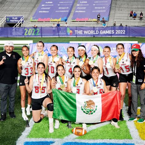 México vence a Estados Unidos en flag football femenil y se lleva el