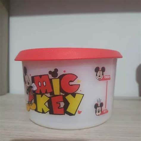 Pote Mini Instantanea Mickey Farinha Tupperware 575ml MercadoLivre