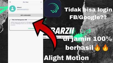 Tutorial Cara Login Akun Di Alight Motion Dengan Mudah Dan Simpel