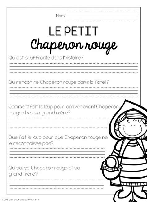 Trousse De Lecture Pour Lecteurs D Butants Le Petit Chaperon Rouge En