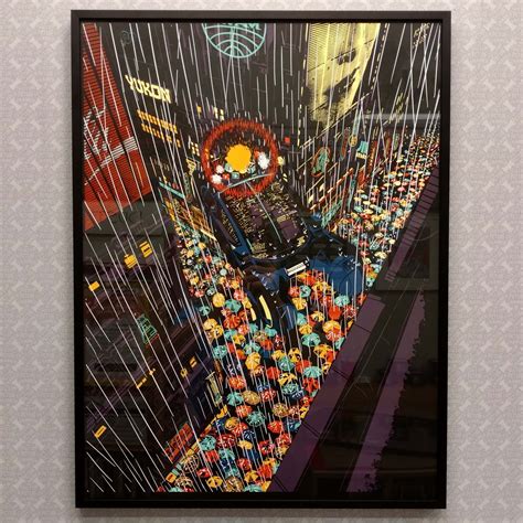 Signed And Limited Blade Runner Print By Chris Thornley Raid