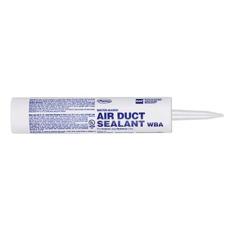 Master Flow 10 5 Oz Water Based Duct Sealant Tube WBA10 5 The Home Depot