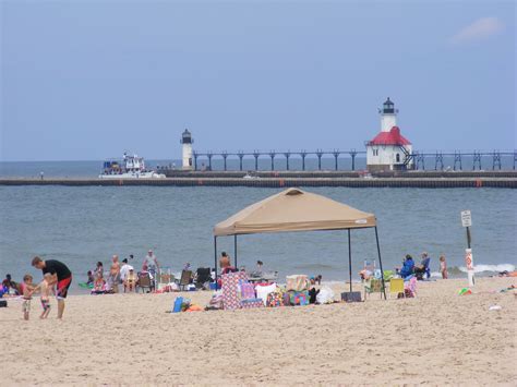 South Haven Michigans Beach Was Nice I Just Couldnt Persuade Myself