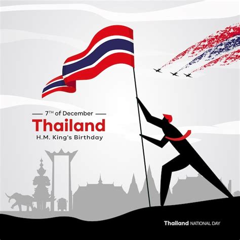 Premium Vector Thailand National Day