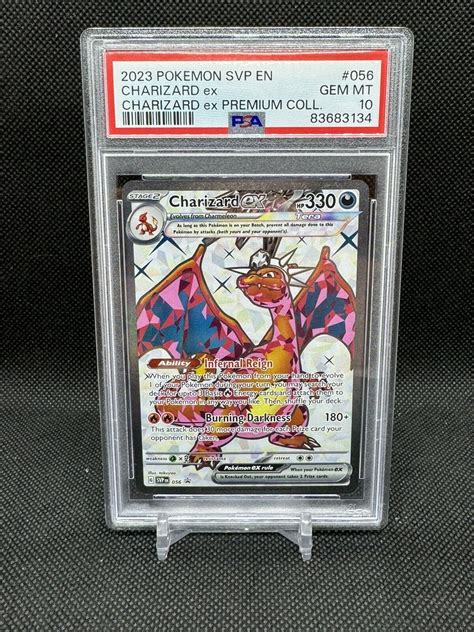 PSA 10 GEM MINT Charizard Ex 056 Full Art Ultra Rare Promo Pokemon Card