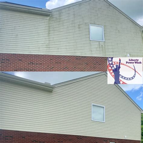 Cleaning Siding With A Pressure Washer Liberty Power Wash