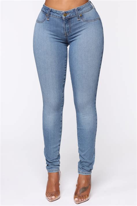 Flex Game Strong Low Rise Skinny Jeans Light Blue Wash Fashion Nova Jeans Fashion Nova