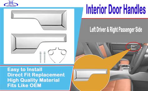 Amazon Lcyolada 1 Pair Interior Door Handles Compatible With 2007