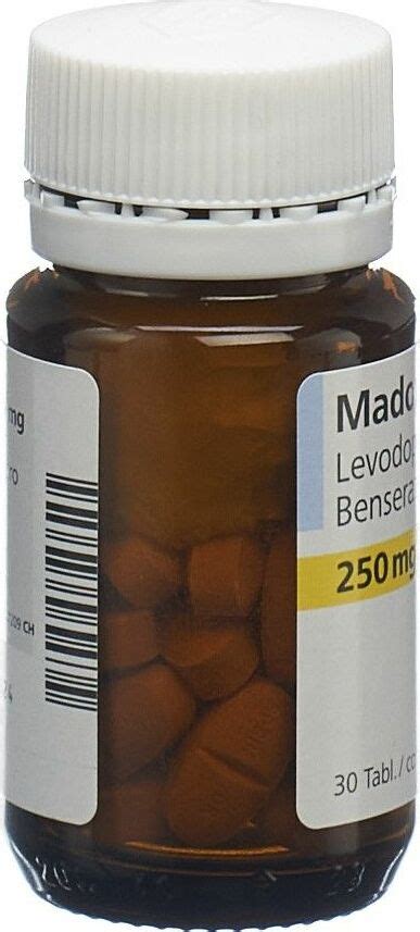 Madopar Dr Tabletten 250mg 30 Stück in der Adler Apotheke