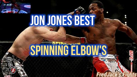 Watch Jon Jones Unbelievable Spinning Elbow Strikes Ufc Mma