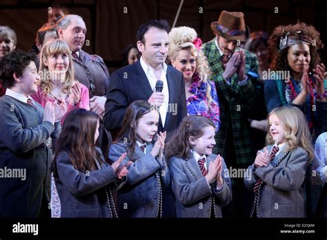 Opening Night Of Matilda The Musical At The Shubert Theatre Curtain