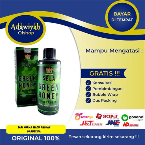 Jual MADU HIJAU ASLI SELA GREEN HONEY SOLUSI LAMBUNG 280 GR Shopee