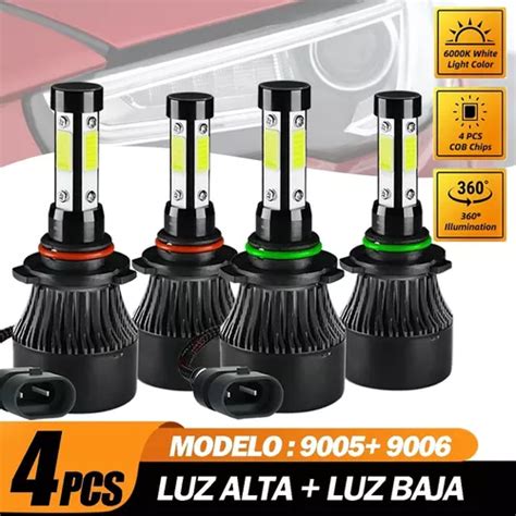 Kit Faros Auto Led Para Mitsubishi Lm Luz Alta Y Baja Cuotas Sin