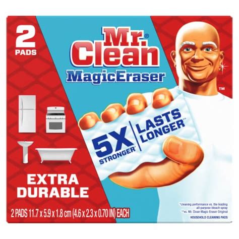 Mr Clean Magic Eraser Extra Durable Multi Purpose Cleaning Pads 2 Ct