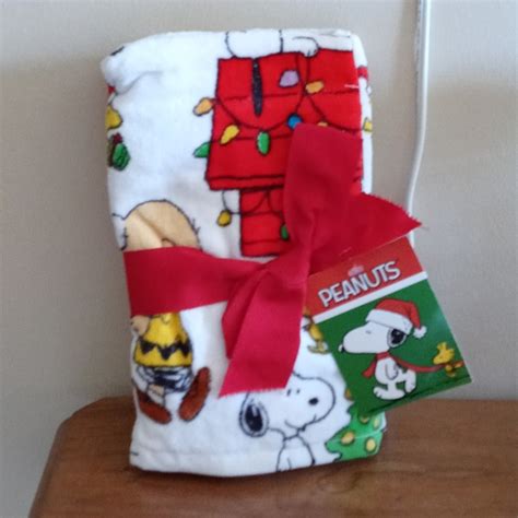 Peanuts Holiday Snoopy Christmas Hand Towels Poshmark