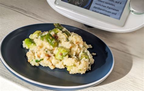 Cremiges Spargel Risotto Im Thermomix Kochen