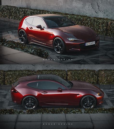 Mazda Miata Shooting Brake Looks Like A Modern Bread Van In Crisp Rendering Autoevolution