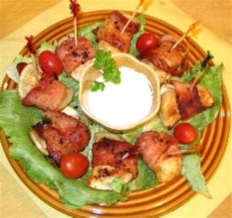 Bacon Wrapped Mini Pierogies Recipe