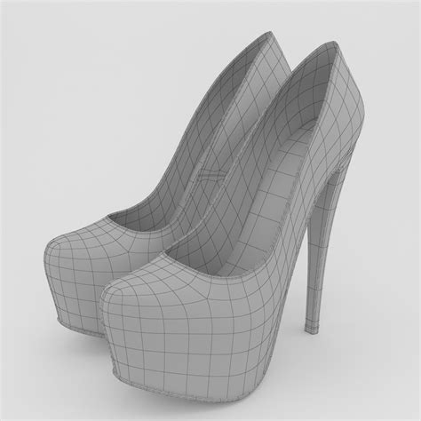 Christian Louboutin Daffodile Nude 3d Max