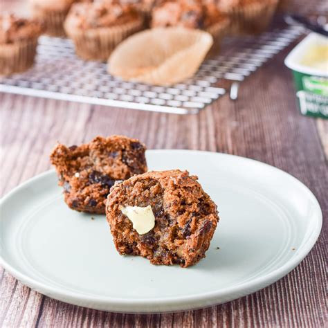 Date Nut Muffins - Moist and Hearty - Dishes Delish