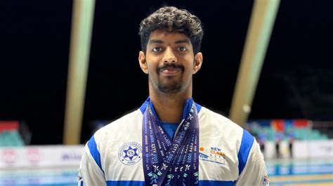 Srihari Natraj Wins Tamil Nadu Quartet Breaks Mixed 4x100m Medley