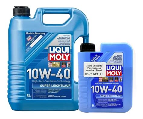 Kit Aceite Liquimoly W Leichtlauf Sint Tico Lts