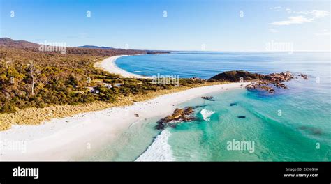 Binalong Bay Beach In Tasmania Australia Stock Photo Alamy