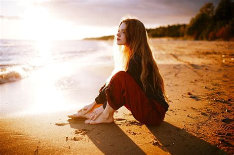 Wallpaper Sunlight Women Outdoors 500px Model Sunset Love Photography Beach Morning