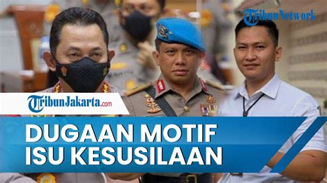 Kapolri Jenderal Listyo Sigit Prabowo Ungkap Motif Sambo Habisi