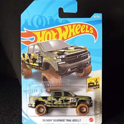 Jual Hot Wheels Chevy Silverado Trail Boss LT Lot D Di Seller SS Hotwheels Bintara