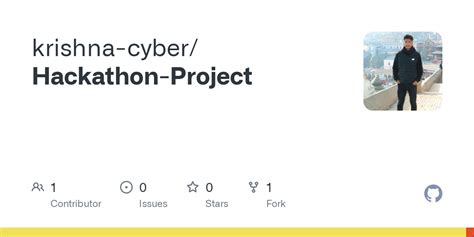 Github Krishna Cyberhackathon Project