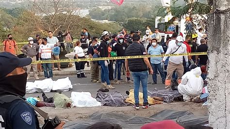 Mueren Migrantes En Volcadura De Tr Iler En Chiapas C Rculo Rojo