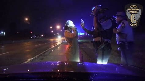 Video Shows Police Stop Wrong Way Driver Who Was Allegedly Drunk Behind The Wheel Youtube