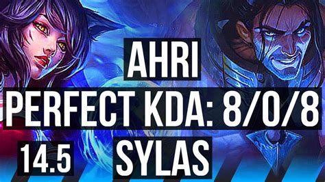 Ahri Vs Sylas Mid Legendary Games Br Master