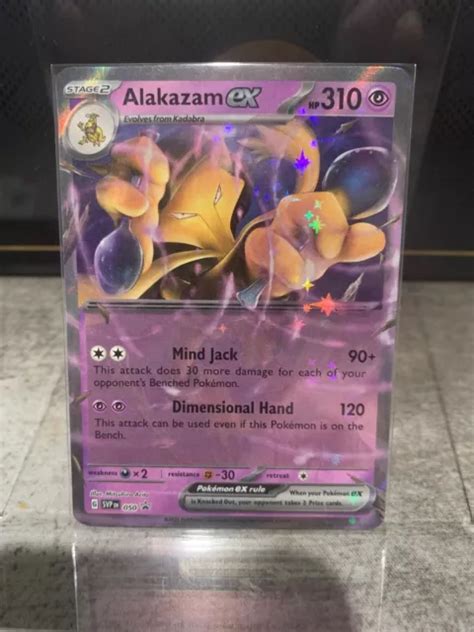 Pokemon Tcg Alakazam Ex Svp Svp Eur Picclick Fr