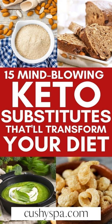 15 Keto Substitutes Low Carb Food Swaps Keto Diet Food List Keto Diet Book Best Keto Diet