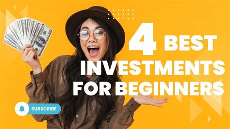 4 Best Investments For Beginners Youtube