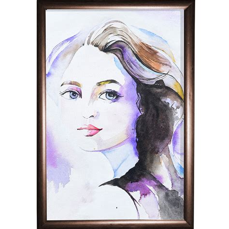 Synthetic Wood Glossy Laminated Canvas Painting Shape Rectangular