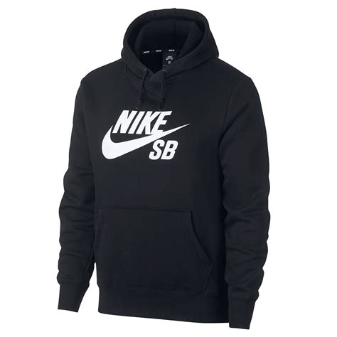 Mikina Nike Sb Icon Hoodie Blackwhite Snowboard Zezula