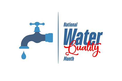 National Water Quality Month Vector Art At Vecteezy