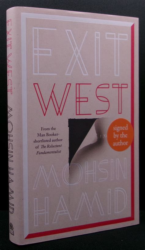 EXIT WEST by Hamid, Mohsin: Fine Hardcover 1st Edition, Signed by